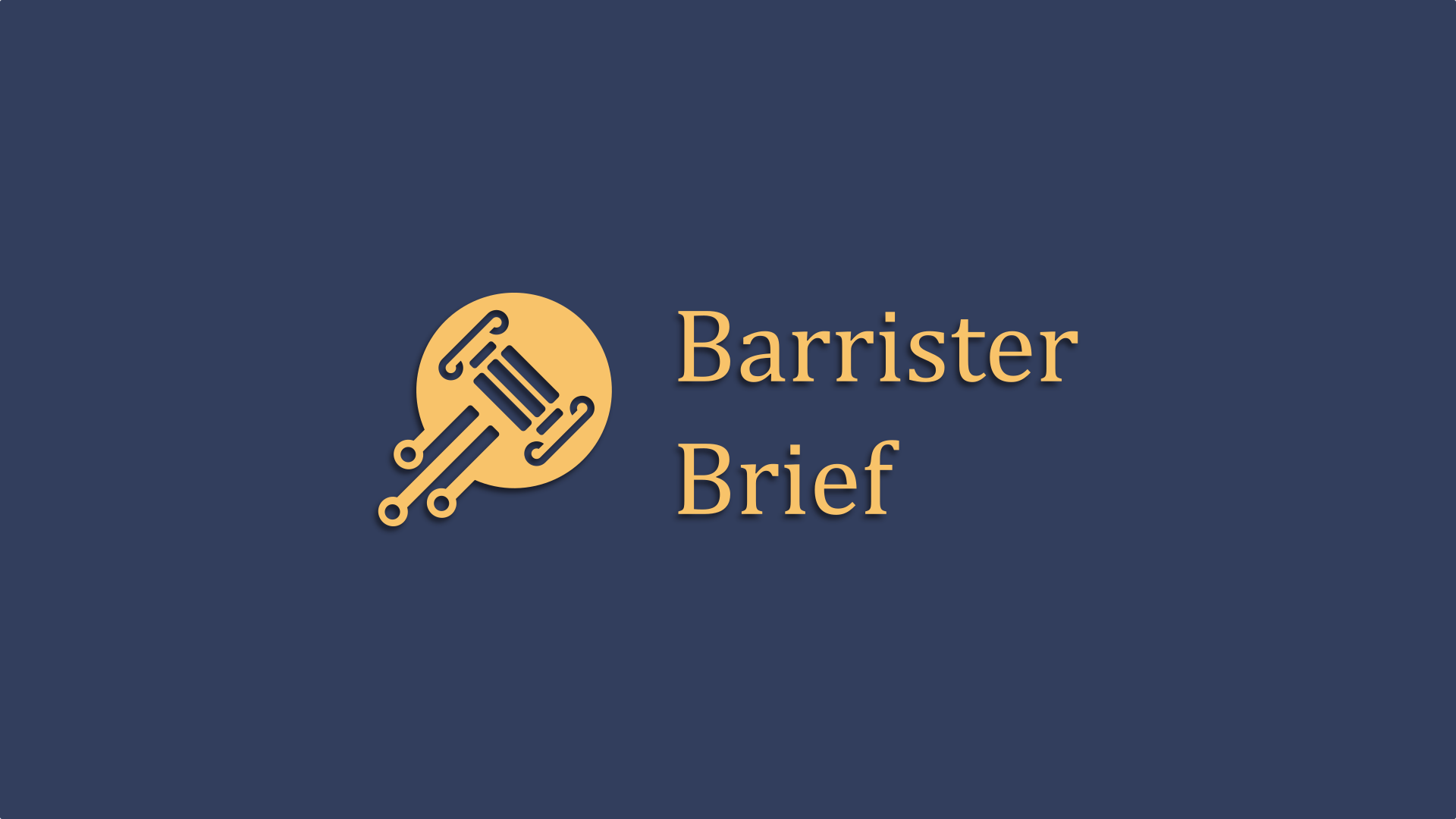 Image showing my project 'Barrister Brief'